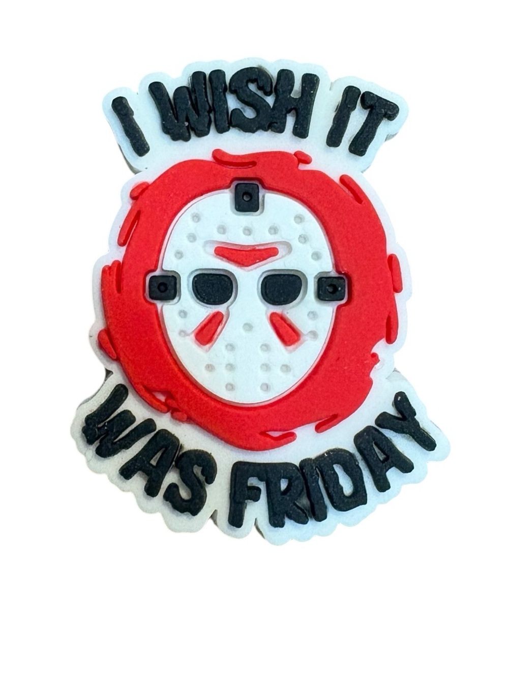 Jason Voorhees I Wish It Was Friday Croc Charm